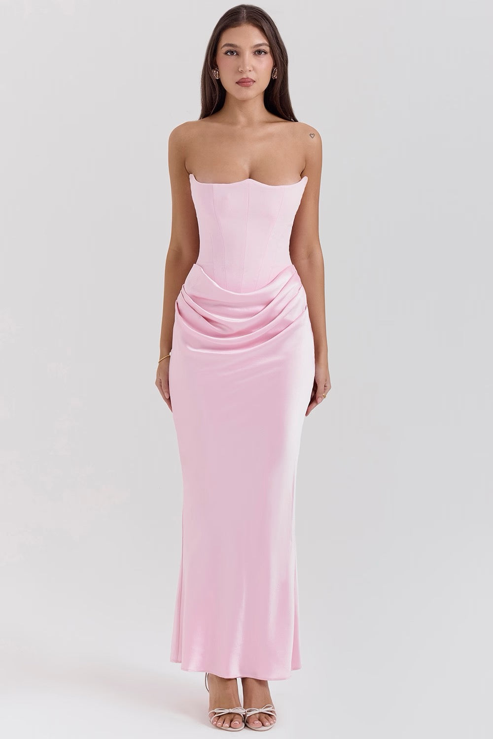 Tessa | Strapless Maxi Dress