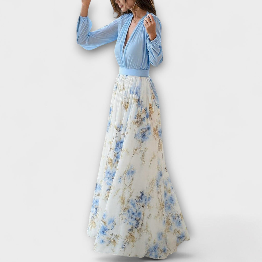 Harper - Sparkling Floral Maxi Dress