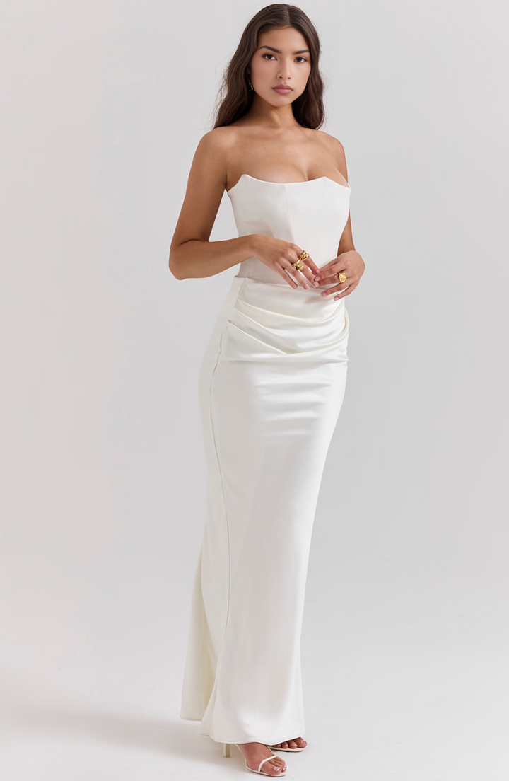 Tessa | Strapless Maxi Dress