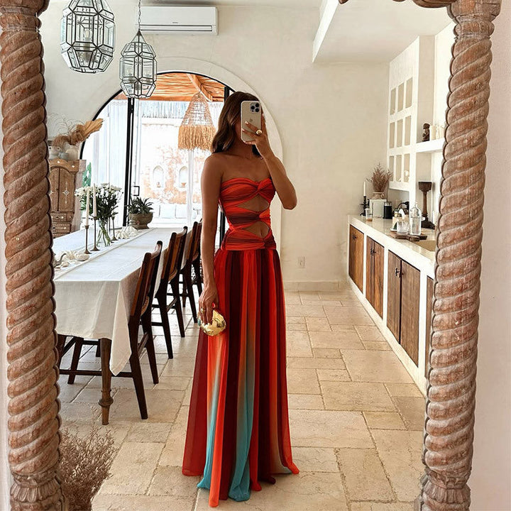 Laney | Strapless Maxi Dress