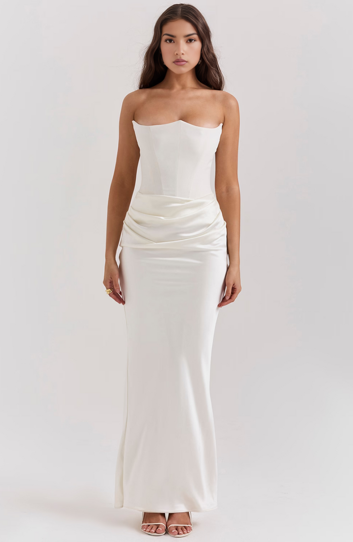 Tessa | Strapless Maxi Dress