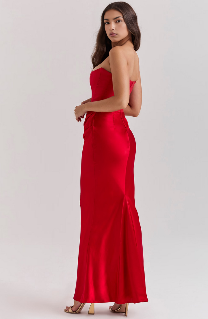 Tessa | Strapless Maxi Dress